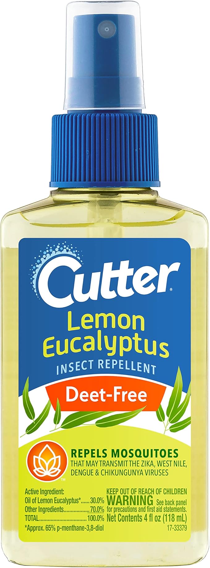 Cutter Lemon Eucalyptus Insect Repellent