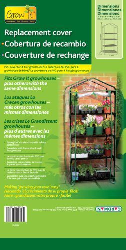 Gardman R687SC Replacement Cover for 4-Tier Mini Greenhouse
