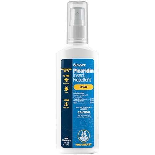 Sawyer Products SP544 Premium Insect Repellent with 20% Picaridin, Pump Spray, 4-Ounce
