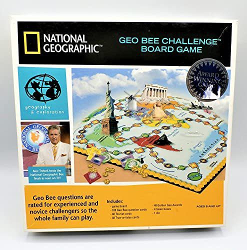 National Geographic 2002 Geo Bee Challenge Game (1-6 Players, Ages 8 And Up)