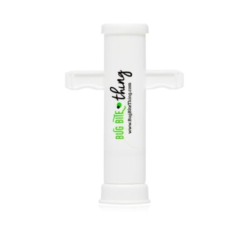 Bug Bite Thing Suction Tool - Bug Bites and Bee/Wasp Stings, Natural Insect Bite Relief, Chemical Free, White