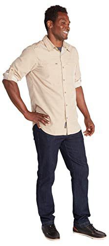 ExOfficio Men's BugsAway San Gil Long-Sleeve Shirt, Scotch, Small
