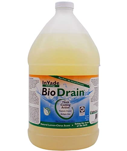 Pro-grade microbial bio-foam drain cleaner for recurring drain flies