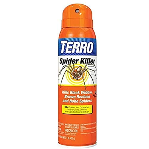 Contact spider killer spray for dangerous spiders indoors and outdoors