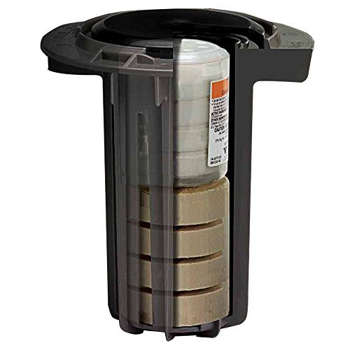 Ten-station in-ground termite monitoring system with inspection cartridges and wood blocks
