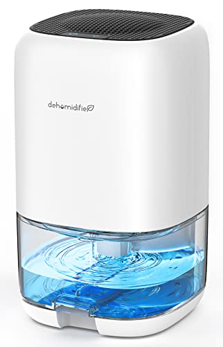 Small quiet dehumidifier for a bathroom or wardrobe